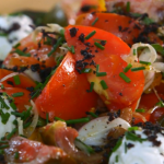 Raymond Blanc Heritage tomato and mozzarella salad recipe on Kew on a Plate