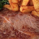 Phil Vickery steak and chips recipe on This Morning
