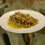 Michael Caines Lemon sole with  potatoes recipe on Saturday Kitchen