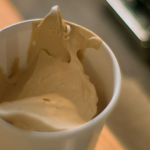 Nigella Lawson  coffee ice cream recipe on Saturday Kitchen