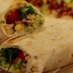Steven and David Flynn vegetable burrito with homemade dips recipe on This Morning