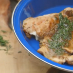 Mary Berry rainbow trout with dill and lemon sauce recipe on Mary Berry’s Absolute Favourites