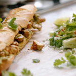 Jamie Oliver Mexican club sandwich with chicken and  guacamole recipe on Jamie’s 15 Minutes Meals