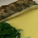 Rick Stein sea bass with beurre blanc sauce recipe on Saturday Kitchen