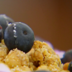Nadiya’s blueberry jam  recipe on The Great British Bake Off