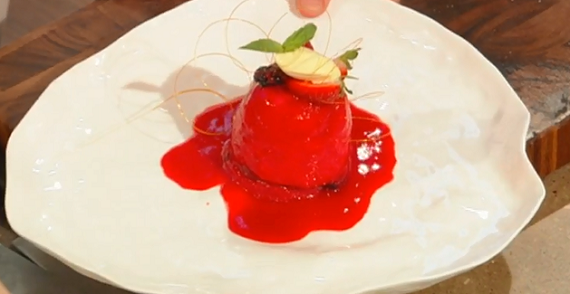 James Martin summer pudding with clotted cream recipe on ...
