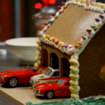 James Martin gingerbread garage recipe on Home Comforts at Christmas