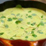 James Martin pumpkin and mussel soup recipe on Home Comforts at Christmas