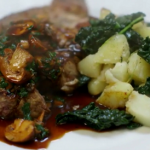 James Martin steak bordelaise with red wine sauce recipe on Home Comforts at Christmas