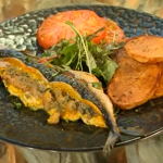 Cyrus Todiwala stuffed mackerel with prawns recipe on Saturday Kitchen