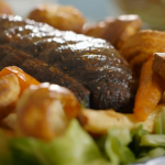 Annie Grey roast beef dinner recipe on James Martin: Home Comforts