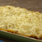 James Martin and Michael Caines cottage pie with peas recipe on James Martin: Home Comforts