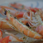 Jamie Oliver langoustines with lemon recipe on Jamie and Jimmy’s Friday Night Feast