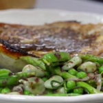 James Martin grilled mackerel with pepper dulse butter recipe on James Martin: Home Comforts