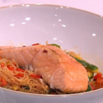 Phil Vickery Salmon with vermicelli recipe for Valentine’s Feast on This Morning