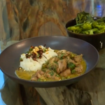 James Martin Thai green curry with sticky rice recipe on Saturday Kitchen