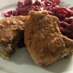 Rick Stein lamb chops with spiced red cabbage and blueberries recipe on Rick Stein’s Long Weekends