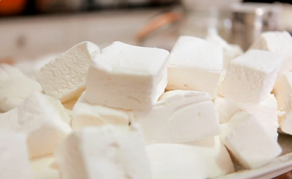James Martin's marshmallows with chocolate sauce recipe on ...