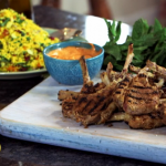 Kimberly Wyatt’s lamb cutlets with couscous recipe on Lorraine