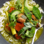 Simon Rimmer vegetarian green Thai curry recipe on Sunday Brunch