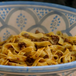 Anna’s ragu alla bolognese recipe on The Cook Who Changed Our Lives with Nigella Lawson