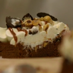Joakim Prat chocolate brownies with cream recipe 