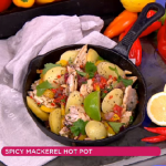 Levi’s spicy mackerel hot pot recipe on Lorraine