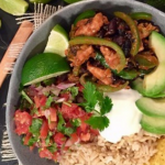 Dean Edward Mexican taco bowls recipe on Lorraine