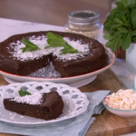 Candice’s sugar free chocolate mint and coconut cake recipe on This Morning