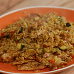 Mary Berry Panang chicken stir fried rice recipe on Mary Berry Everyday