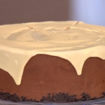 Phil Vickery chocolate cheesecake with Baileys cream recipe for St Patrick’s Day on This Morning