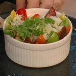 Michel Roux Jr. crab custard pots with salad recipe on Saturday Kitchen