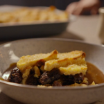 Simon Rimmer bread and butter pudding with Earl Grey tea recipe on Eat the Week with Iceland