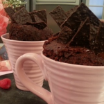 Suzy’s chocolate after dinner mug cake recipe on Lorraine