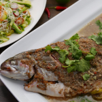 Thomasina Miers Thai Sea Trout Curry with Green Noodle Salad recipe on Sunday Brunch