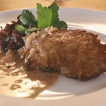 The hairy bikers potato crusted pork chops with red cabbage recipe on Saturday Kitchen