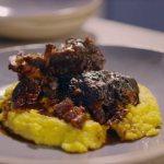 Simon Rimmer Braised Beef Cheeks with Cheesy Polenta recipe on Eat the Week with Iceland
