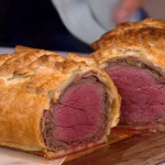 John Torode beef Wellington with chicken liver and mushroom pate recipe on This Morning