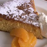 Rick Stein Californian clementine with lemon syrup and almond cake recipe on Rick Stein’s Road To Mexico