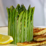 Paul Ainsworth crown of asparagus with Cornish crab and rapeseed mayonnaise recipe