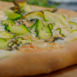 Paul Hollywood courgette with lemon and thyme pizza recipe