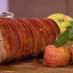 Phil’s ultimate Sunday roast loin of pork with apple sauce recipe on This Morning