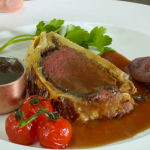 Des Sweeney highland venison Wellington with a port and wine jus recipe