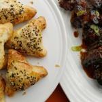 Jeremy Pang BBQ Pork Puffs with BBQ Hoisin and Cola Ribs recipe on Sunday Brunch