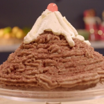 The Bikers Mont Blanc chocolate meringue recipe