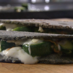 Rick Stein quesadilla with courgette flowers and cheese recipe on Rick Stein’s Road To Mexico