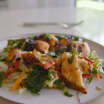 Tom Kerridge soy-glazed salmon salad recipe on Lose Weight For Good