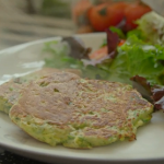 Tom Kerridge quick and easy courgette fritters recipe on Lose Weight For Good