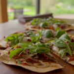 Tom Kerridge Easy pizza with crispy tortillas recipe on Lose Weight For Good