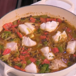 Dr Rupy one-pot Mediterranean cod recipe on This Morning